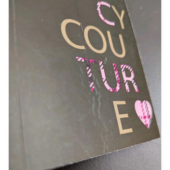 VTG Vintage Juicy Couture Notebook Notepad Heart Plaid Journal Brown Pink Rare - Picture 4 of 4